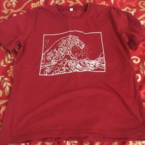 Japanese painting short sleeve